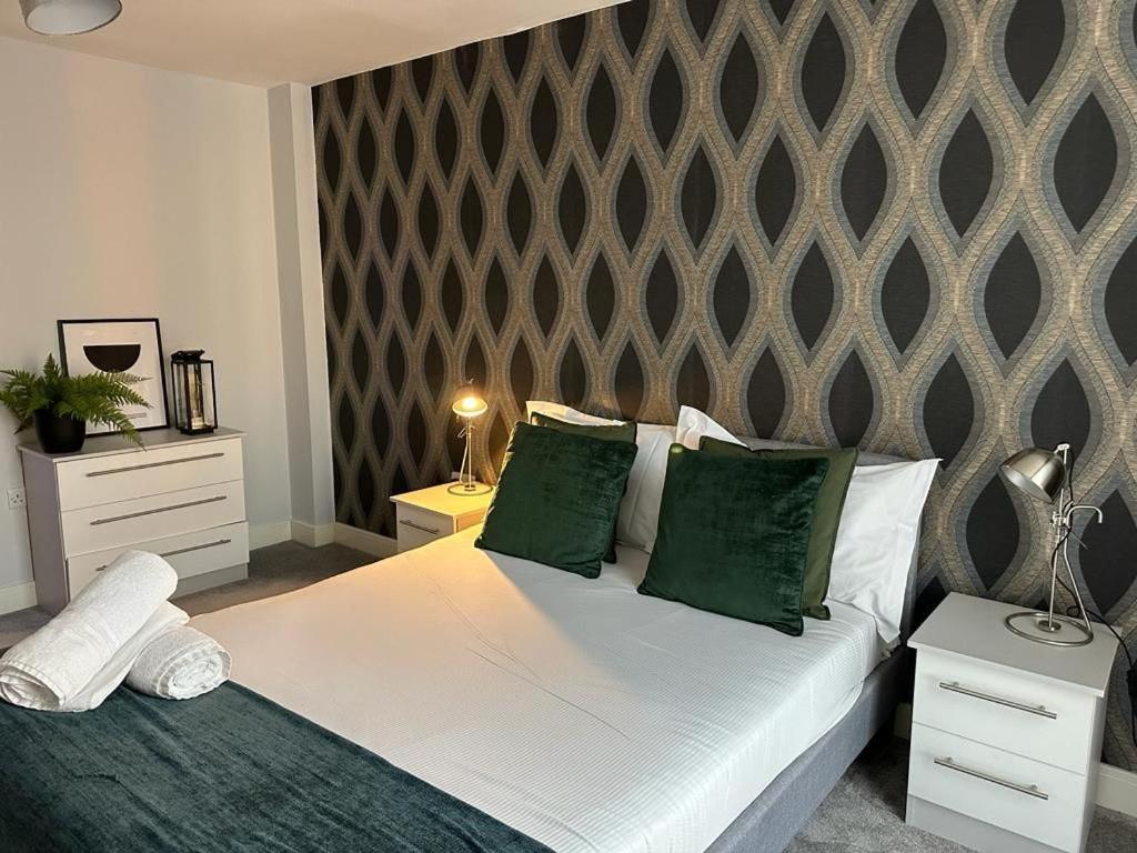 Luxury 9Ine Beautiful Bull Ring Apartment Free Parking Birmingham Ngoại thất bức ảnh