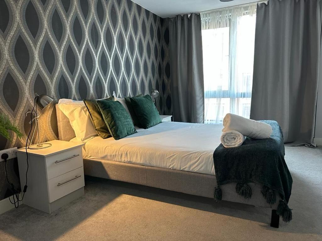 Luxury 9Ine Beautiful Bull Ring Apartment Free Parking Birmingham Ngoại thất bức ảnh